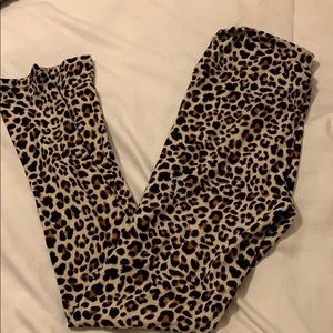 Lularoe OS leopard print leggings